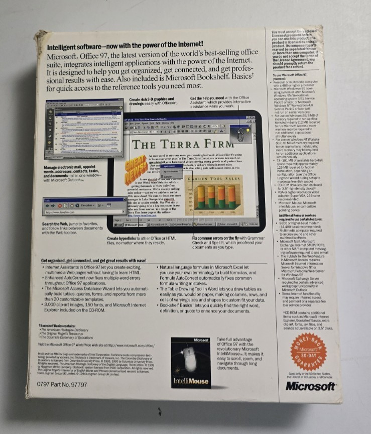 Michrosoft Office 97 upgrade 103