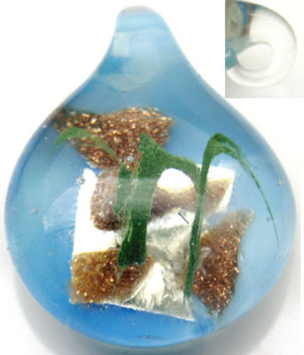 VG Design lampwork glass Pendant