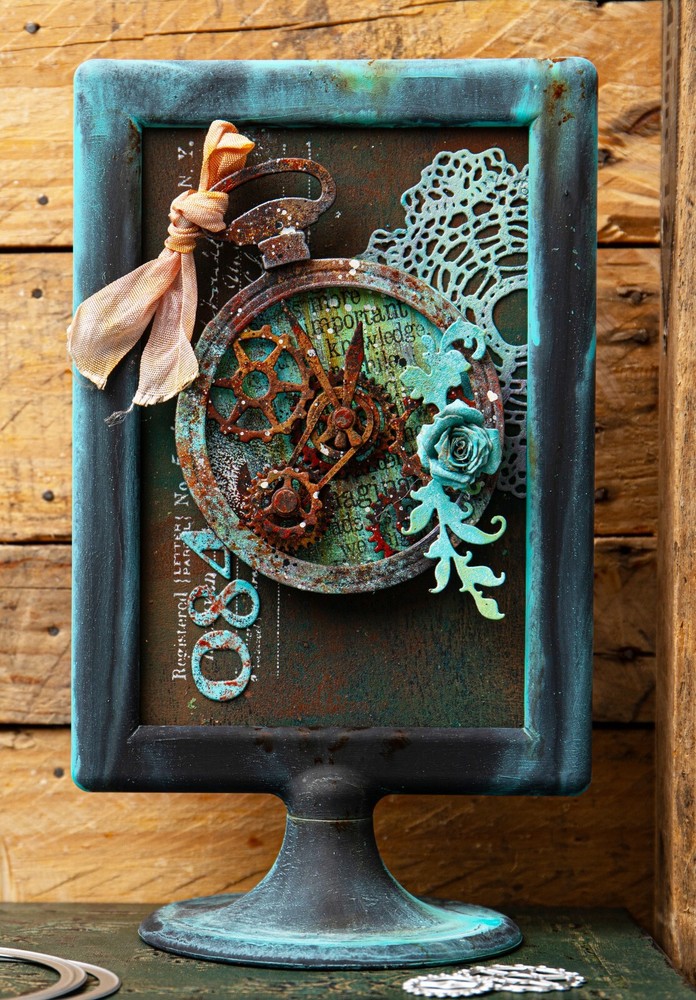 Sizzix Thinlits 29pc Vault Watch Gears #666603 Retail $20.99 by Tim Holtz