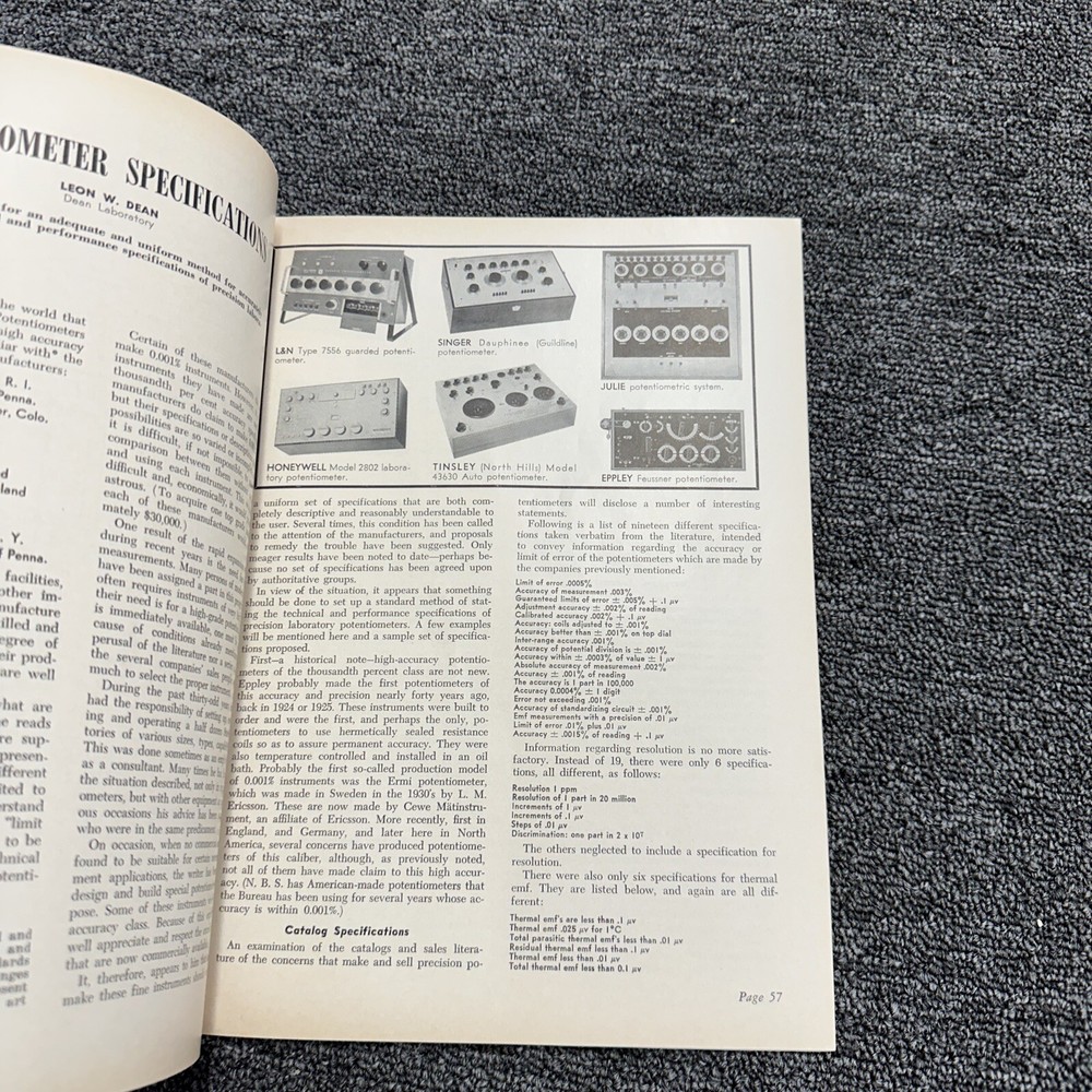 Electrical Measurement Instruments & Control Systems Handbook Chilton 1966