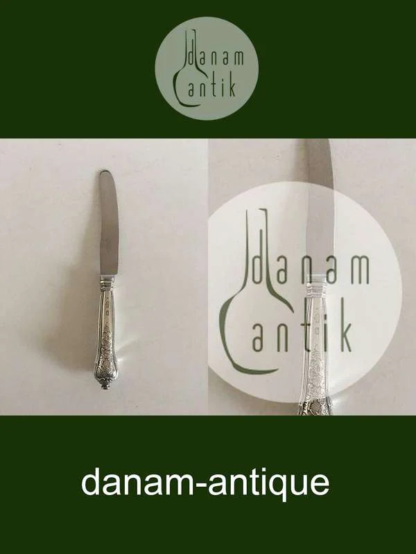 Anton Michelsen Rosenborg Sterling Silver Dinner Knife