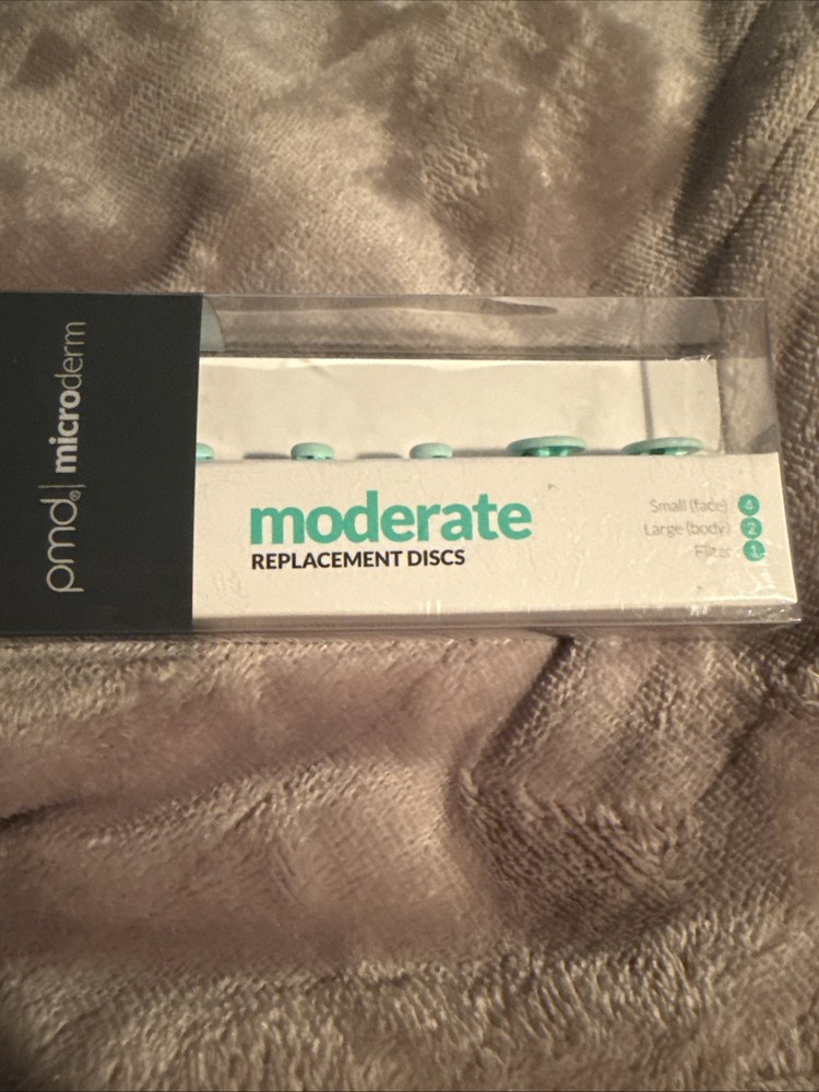 PMD Microderm Moderate Replacement Discs 4-Small 2-Large 1-Filter NEW