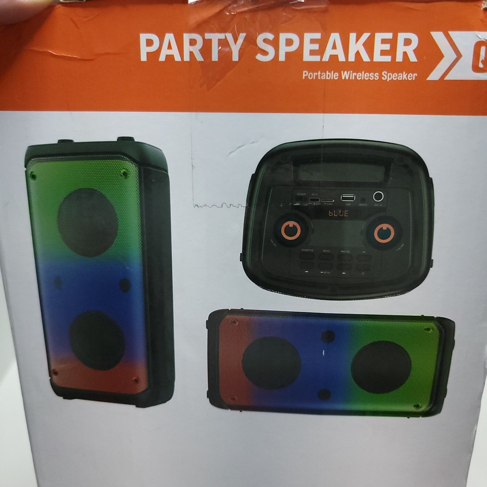TAMORoad Q55 Party Speaker with 2 Microphones karaoke