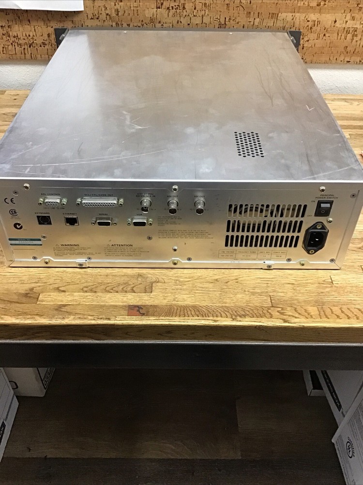 SONY TEKTRONIX MTG100 MPEG GENERATOR Pulled From Working Environment UM