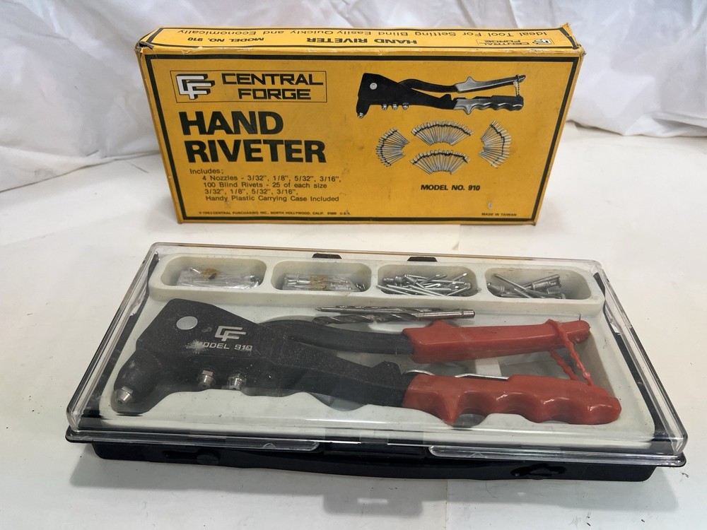 Central Forge Model No. 910 Hand Riveter Kit