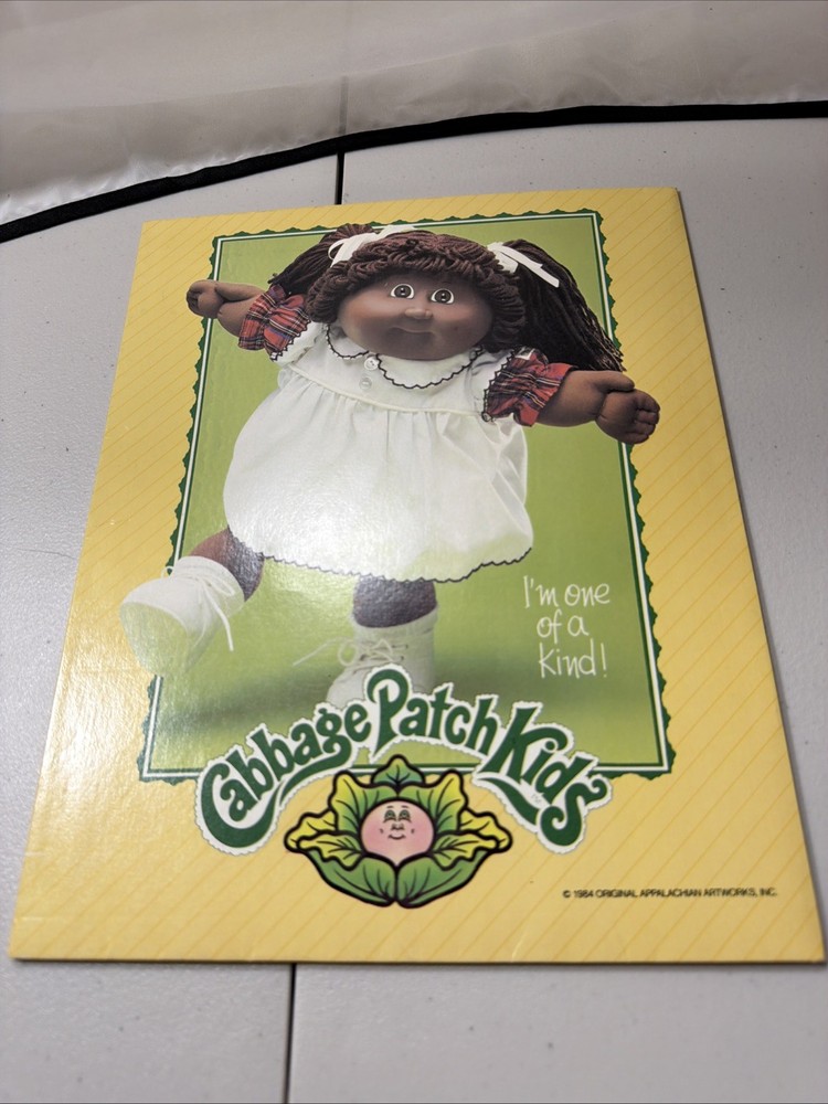 Vintage 1984 WriteRight Portfolio Cabbage Patch Kids School Folder
