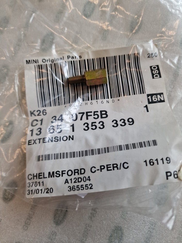 Genuine BMW Extension - 13651353339 - E30,E34,E30 M3,E34 M5