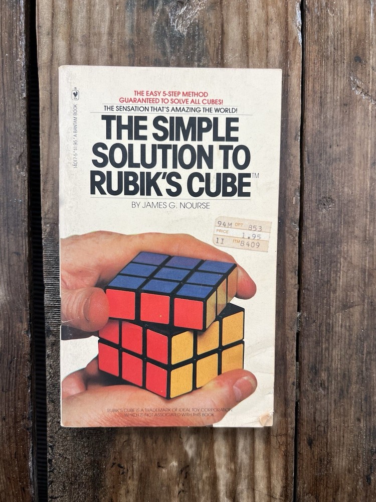 The Simple Solution To Rubik’s Cube, Book