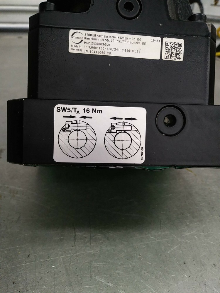 Stober P421SGR0030ME ServoFit Precision Gearhead 3:1