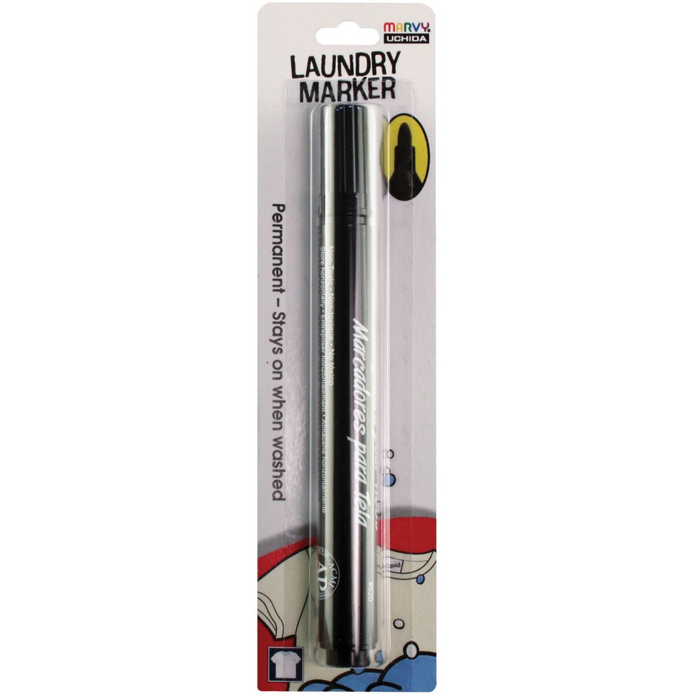 DecoFabric Laundry Fabric Marker Black