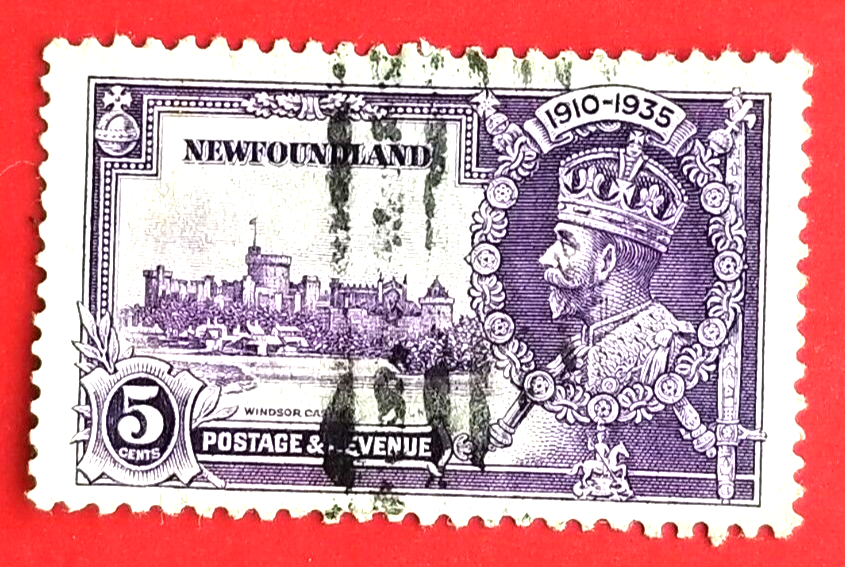 Canada Newfoundland #227 Silver Jubilee Issue Used