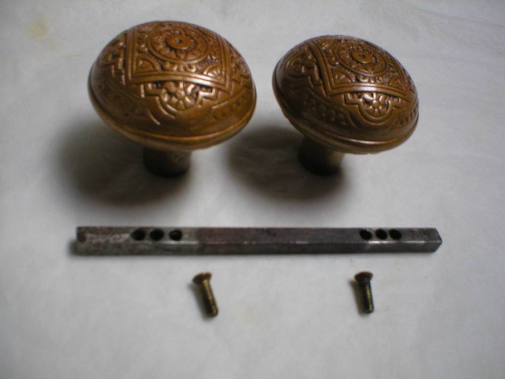 Antique Victorian Decorative Doorknobs