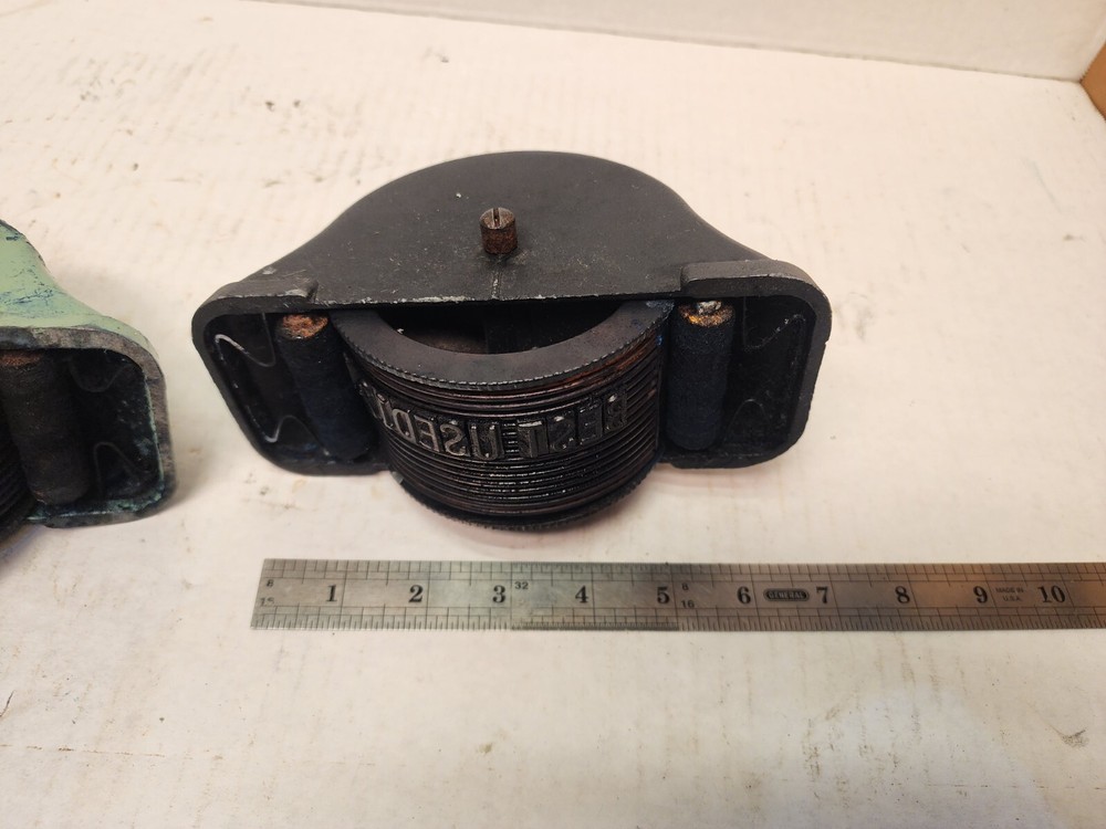 Lot of 2 Vintage Algene Model HC Handheld printer Coder 2" x 9" print area