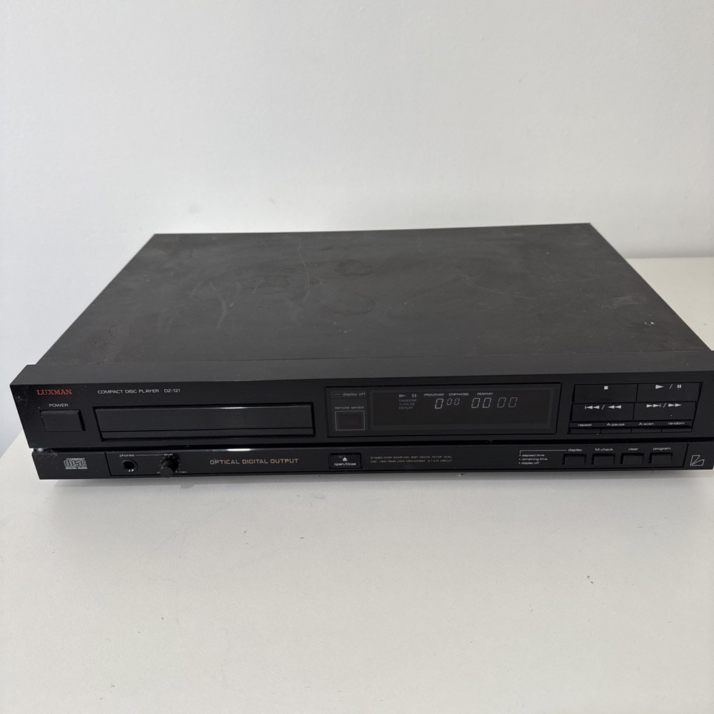 Luxman DZ-121 CD Player Compact Disc Player TESTED Digital DVD Player