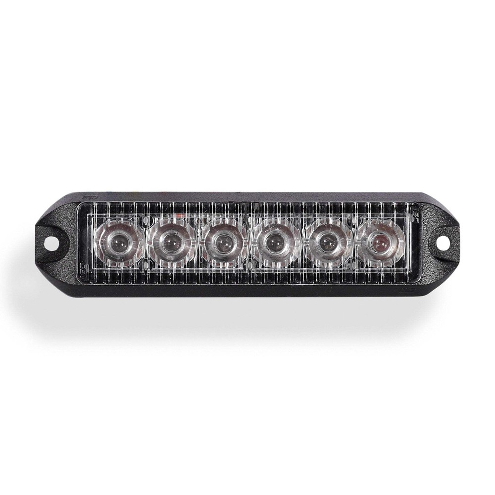 6 LED Emergency Vehicle Grille Warning Light Head