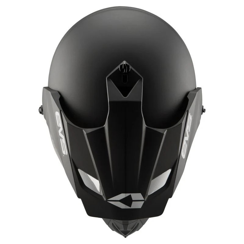EVS  DSHE18VS-VSBK T5 Dual Sport Venture Solid Helmet Visor - Matte Black