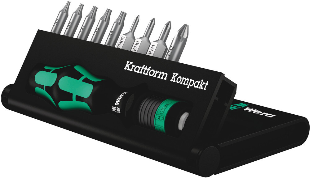 Wera 135942, Kraftform Kompakt 12, 10 pieces