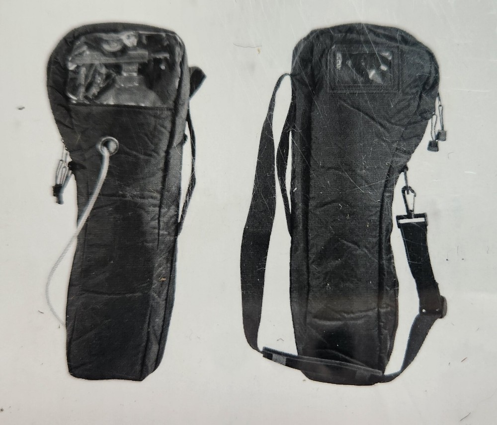 Carex Oxygen Shoulder Style Carry Bag C,D, M6 Sized Cylinders, Backpack Style