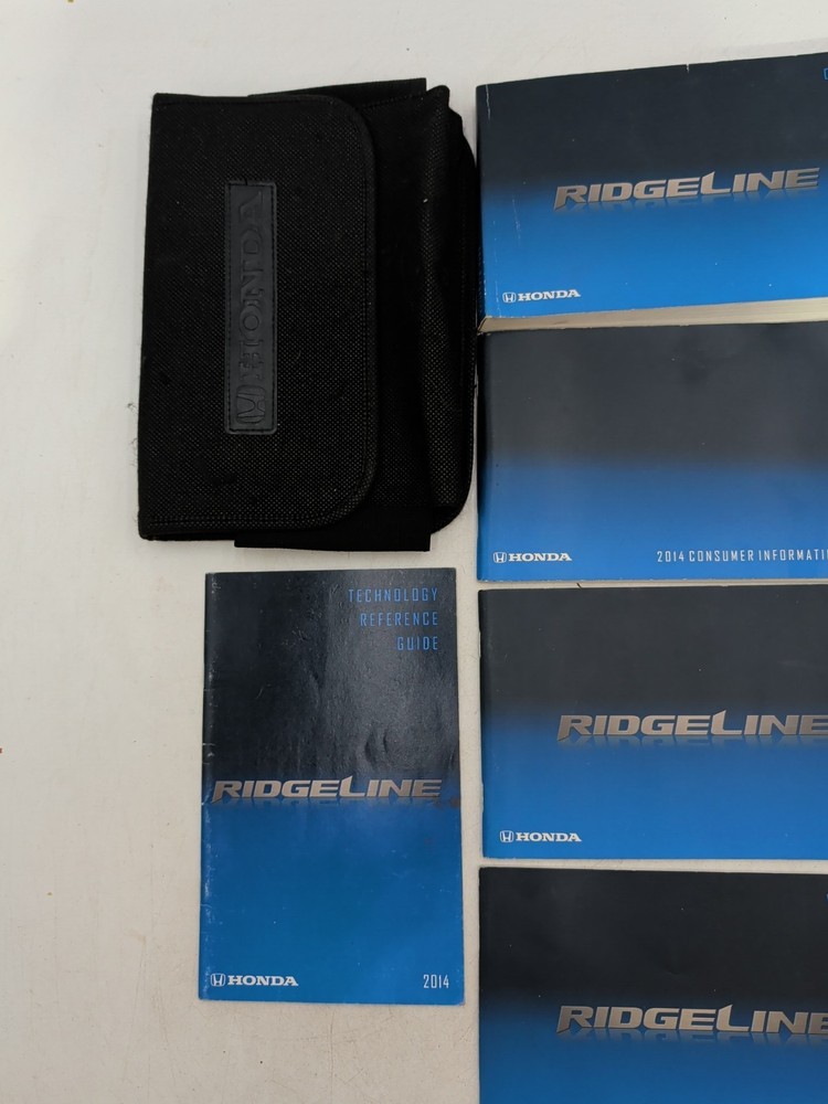 2014 Honda Ridgeline Owners Manual With Technology Plus Case Set