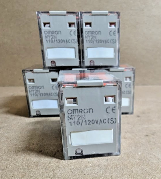 Omron MY2N-AC110/120(S) General Purpose Relay, DPDT, 10A, 8 pin (New NB)