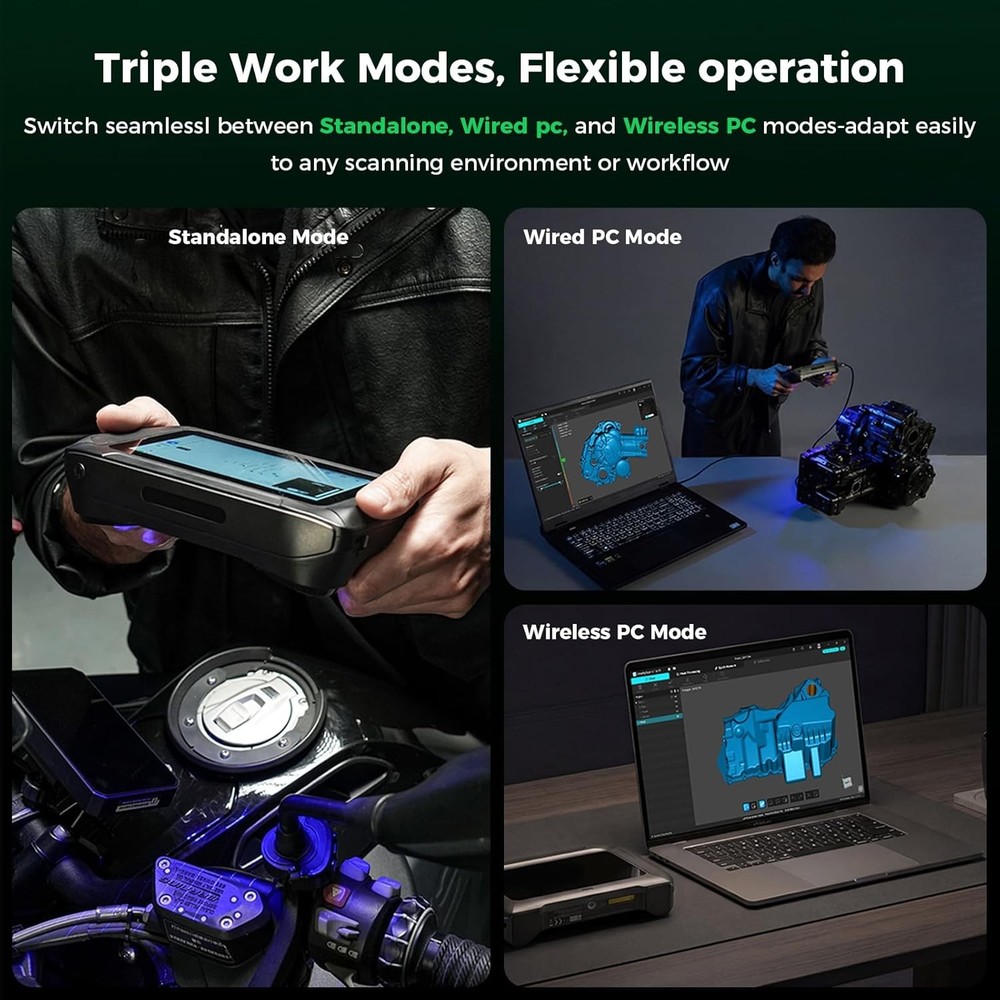 Creality Sermoon P1 3D Scanner With SPARKX i7 3D Printer
