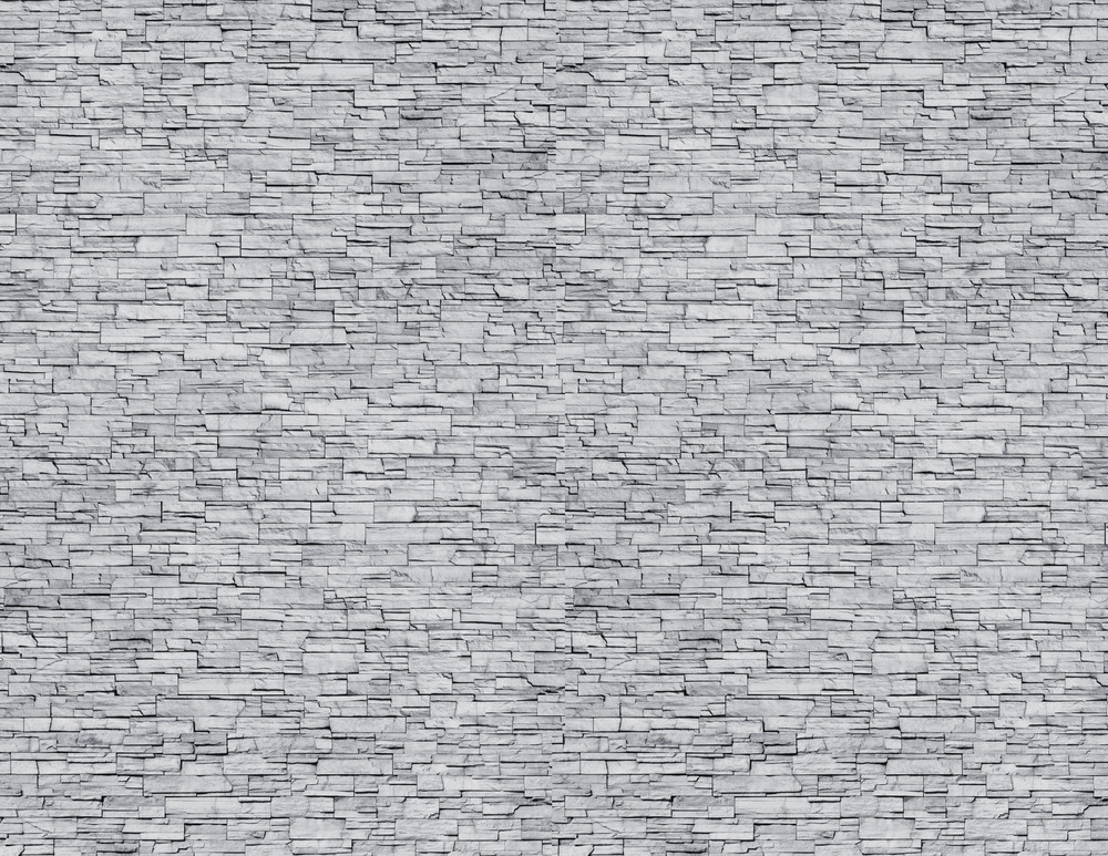Gray Stone Scenery Sheets for Scale Models and Dioramas - Five 6"x6" Stickers