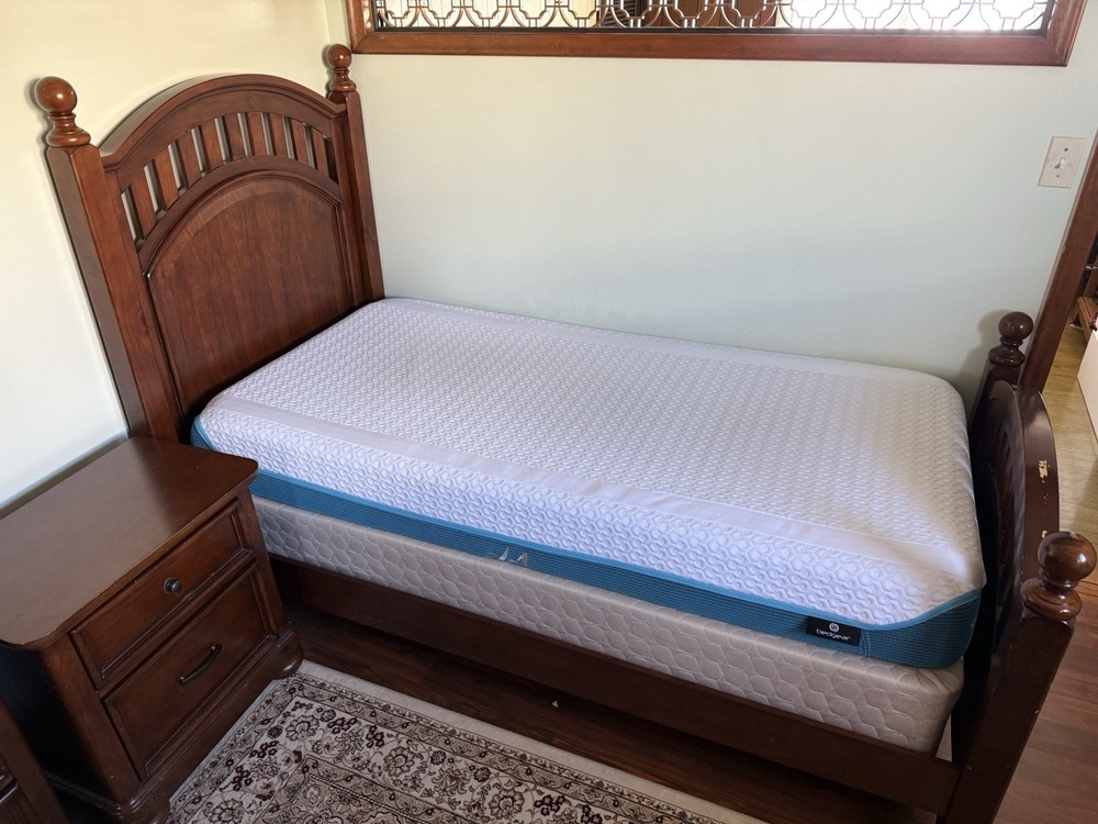Twin Bedframe & Nightstand Set