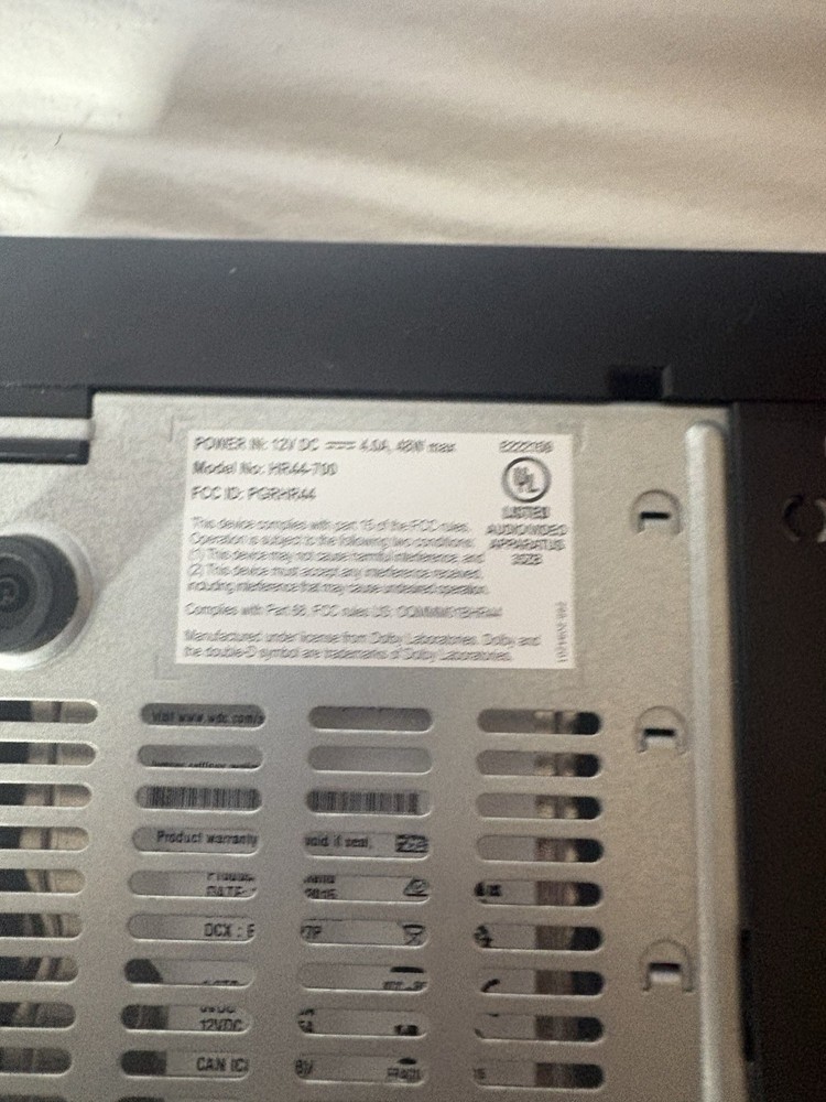 Direct TV Satellite Cable Receiver Bundle HR44-700 Tested