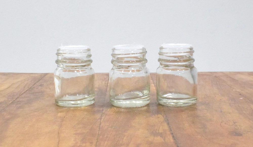 Clear Craft Glass Bottles