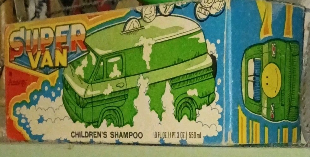 Amway Super Van Children's Shampoo vtg