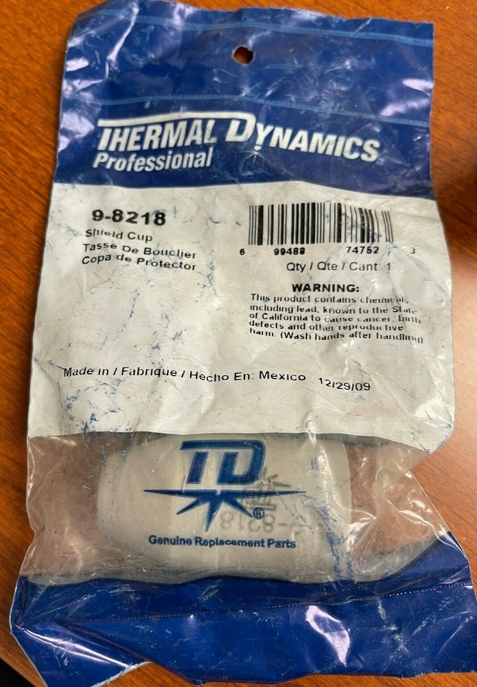Thermal Dynamics 9-8218 Plasma Cutter Shield Cup fits SL60 - SL100