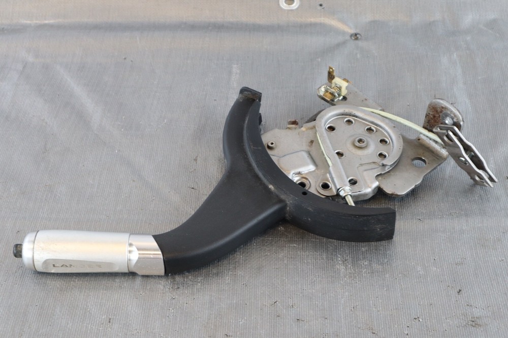 2008 MITSUBISHI LANCER EVOLUTION X GSR OEM PARKING BRAKE HANDLE E-BRAKE *SCRATCH