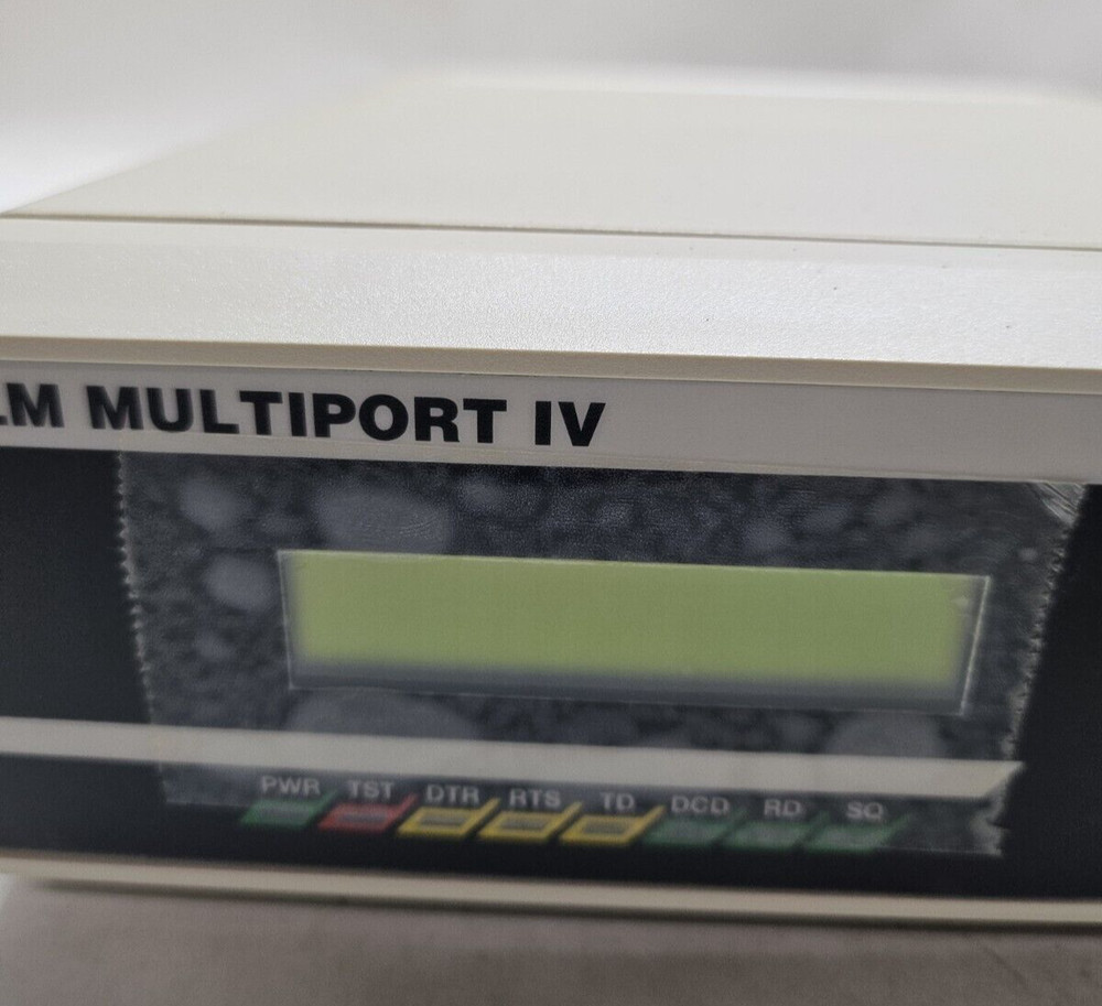 RACAL-DATACOM AG46US-02 ALM Multiport IV Modem Leased line Dial backup & Usage