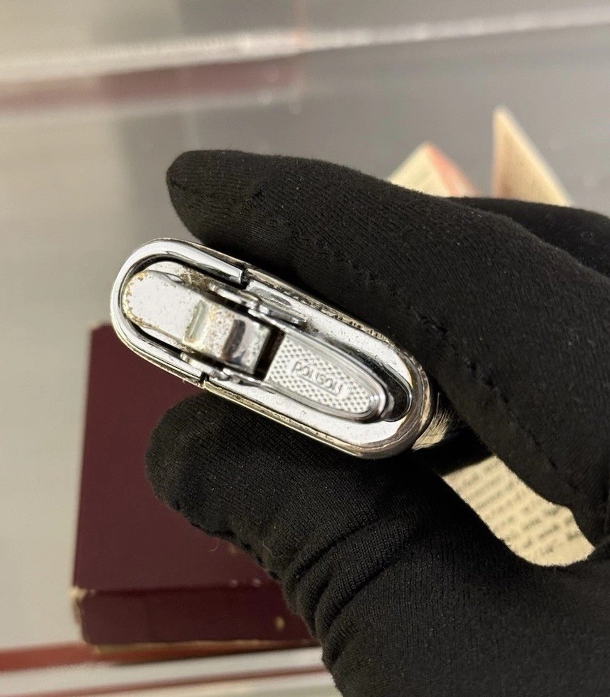 Vintage Ronson Whirlwind Sterling Silver Lighter – Siam Dancing Figures