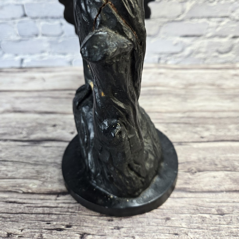 Cast Iron Door Stop Peacock Rare