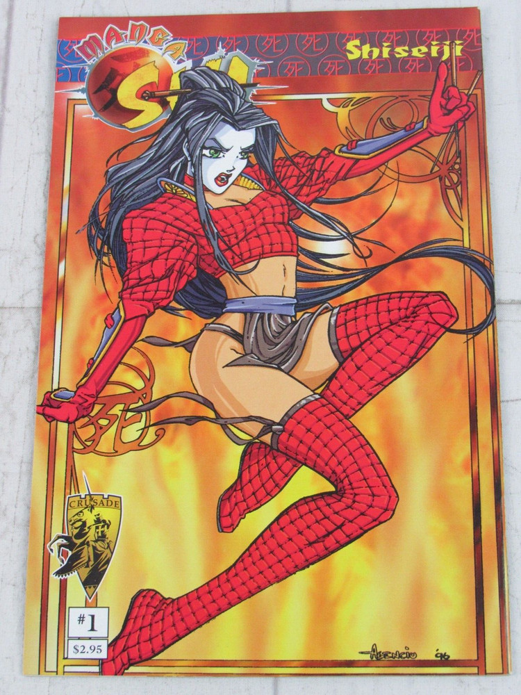 Manga Shi #1 Aug. 1996 Crusade Comics