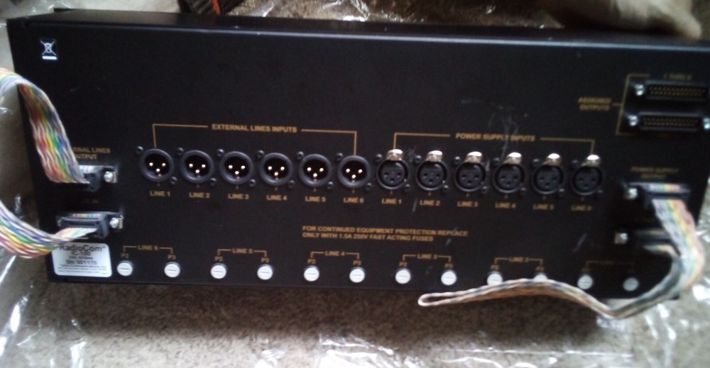 Telex RadioCom IC-100, 6 Channel Source Assign Panel