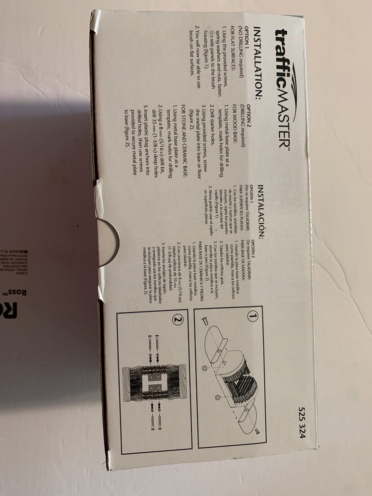 Boot Scraper Scrubber by Traffic Master 525 324 Brand New Never Opened