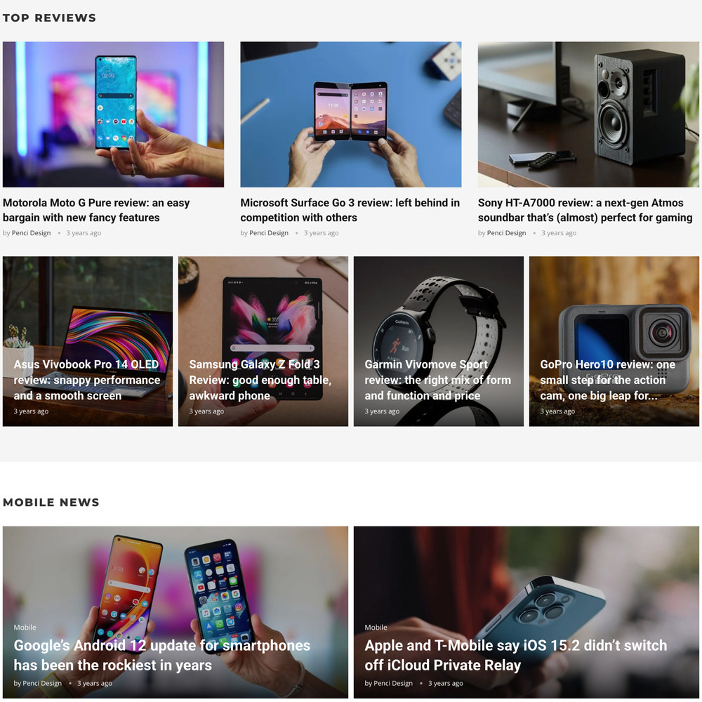 Modern Tech Website Design with Free VPS Web Hosting and Installation