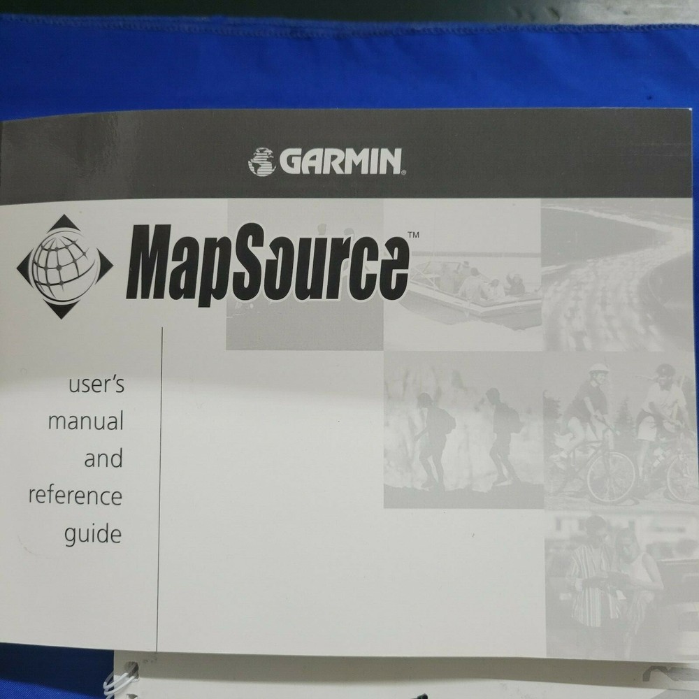 Garmin, Map Source City Navigator 2 Disks plus manual/reference guides only