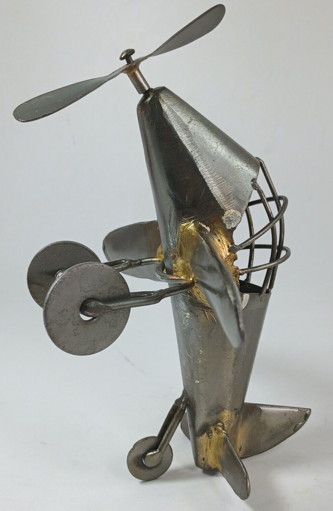 Whimsicle Metal Art Airplane.