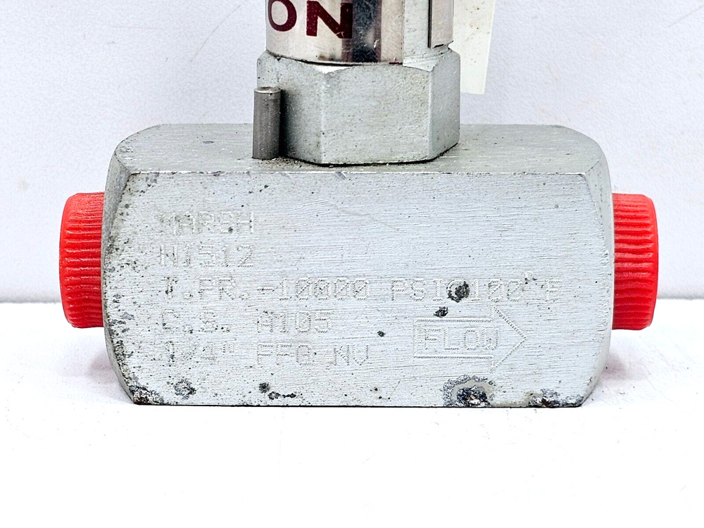 N1512 MARSH NEEDLE VALVE 10000 PSI