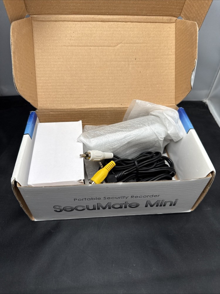 Secumate Mini Portable Security Recorder Tested and Working Open Box
