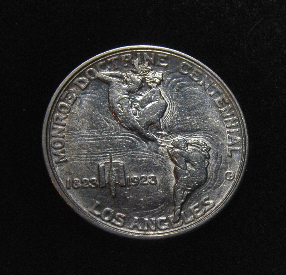 1923-S Monroe Doctrine Centennial Half Dollar,