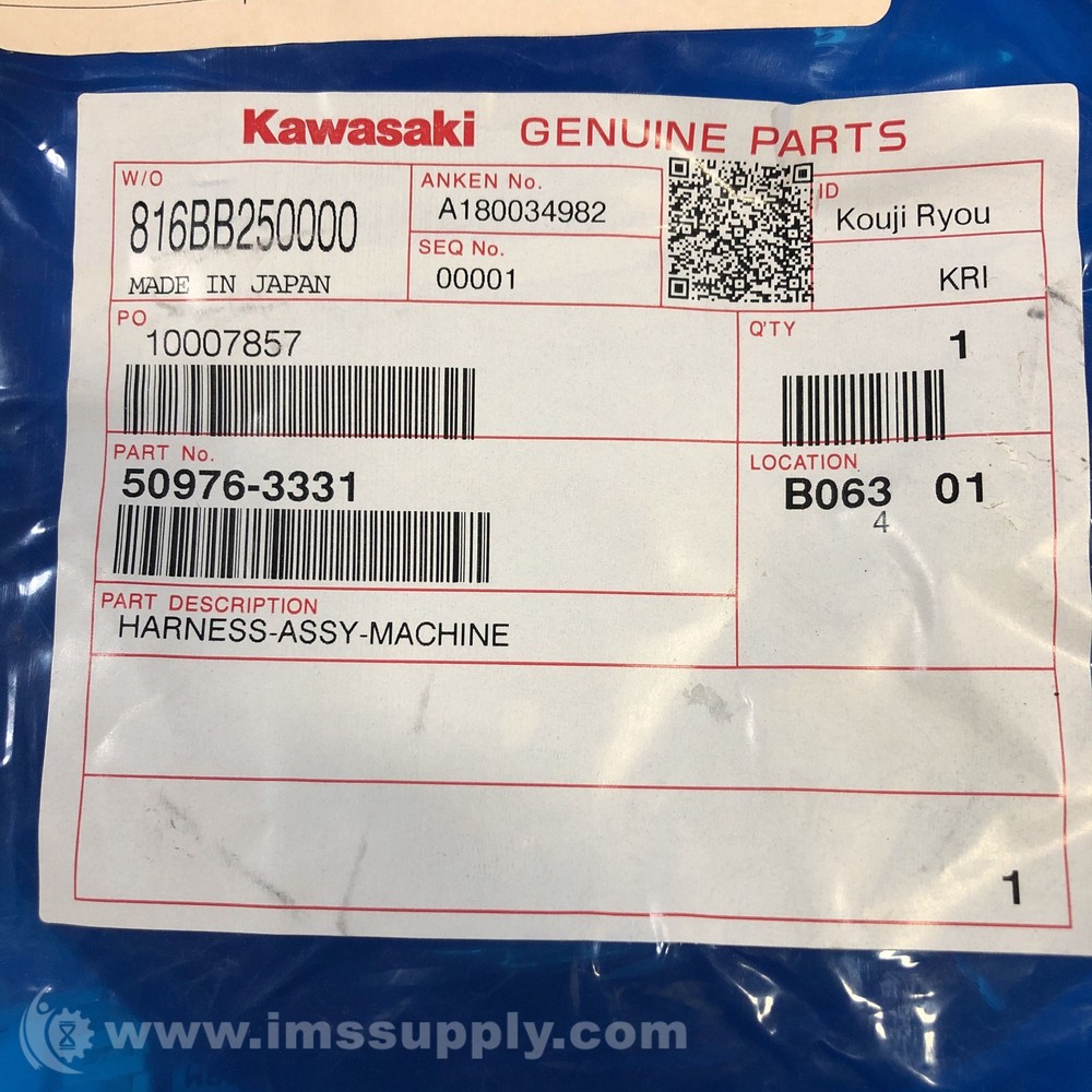 Kawasaki 50976-3331 Machine Assembly Harness FNFP