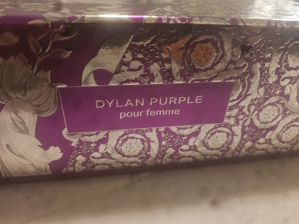 Versace Dylan Purple Gift Set Empty Box With Inserts