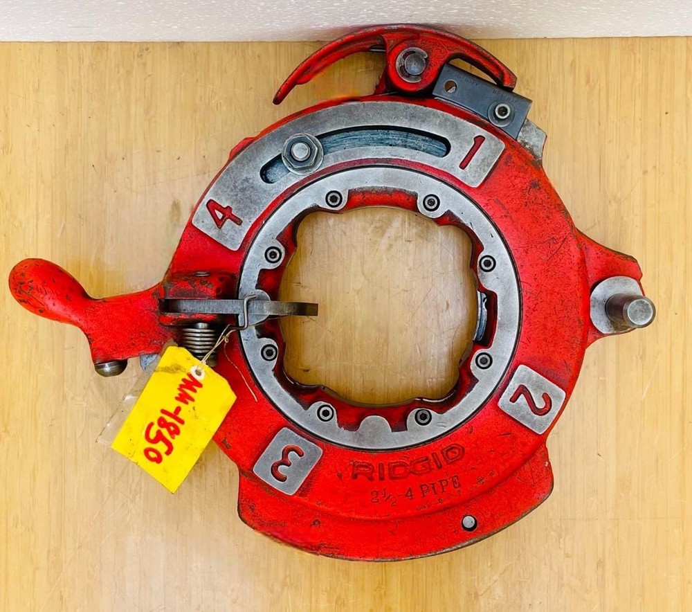 Ridgid Receding Die Head Pipe Threader/Threading Machine 2-½"-4" BSPT #5
