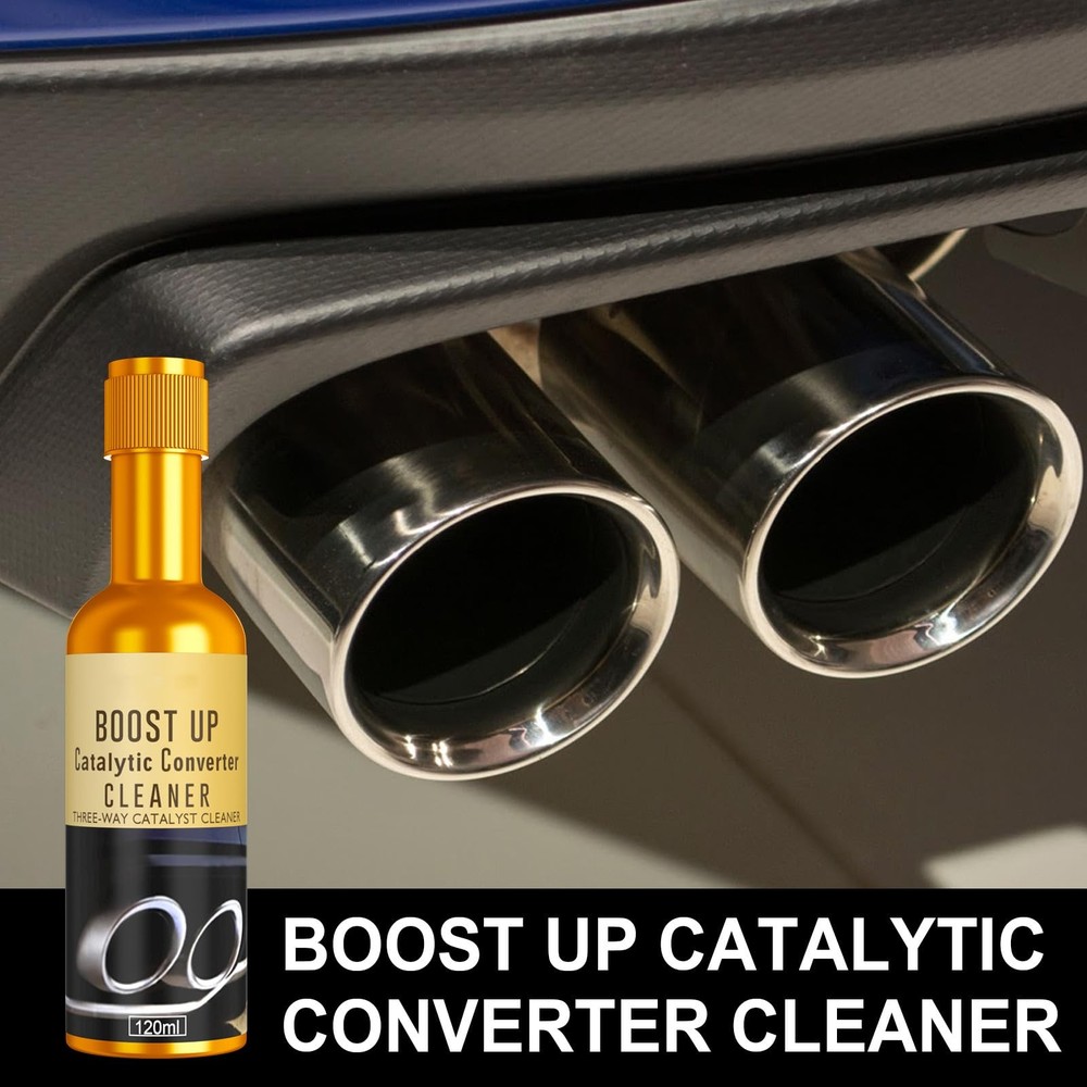 2pcs Catalytic Converter Cleaner Auto Parts Engine, Boost Up