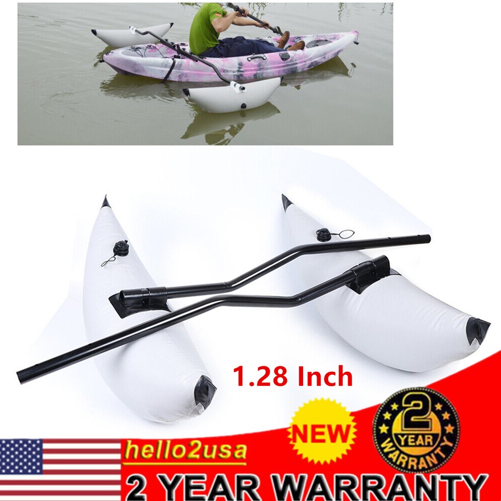 Inflatable Kayak Outrigger Stabilizer – Durable PVC Canoe Float Kit