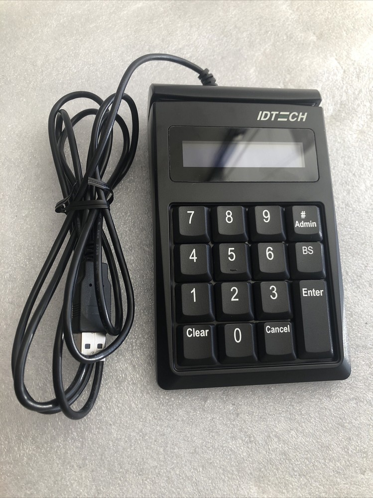 NEW IDTECH IDKE-534833ABE Credit Card Reader